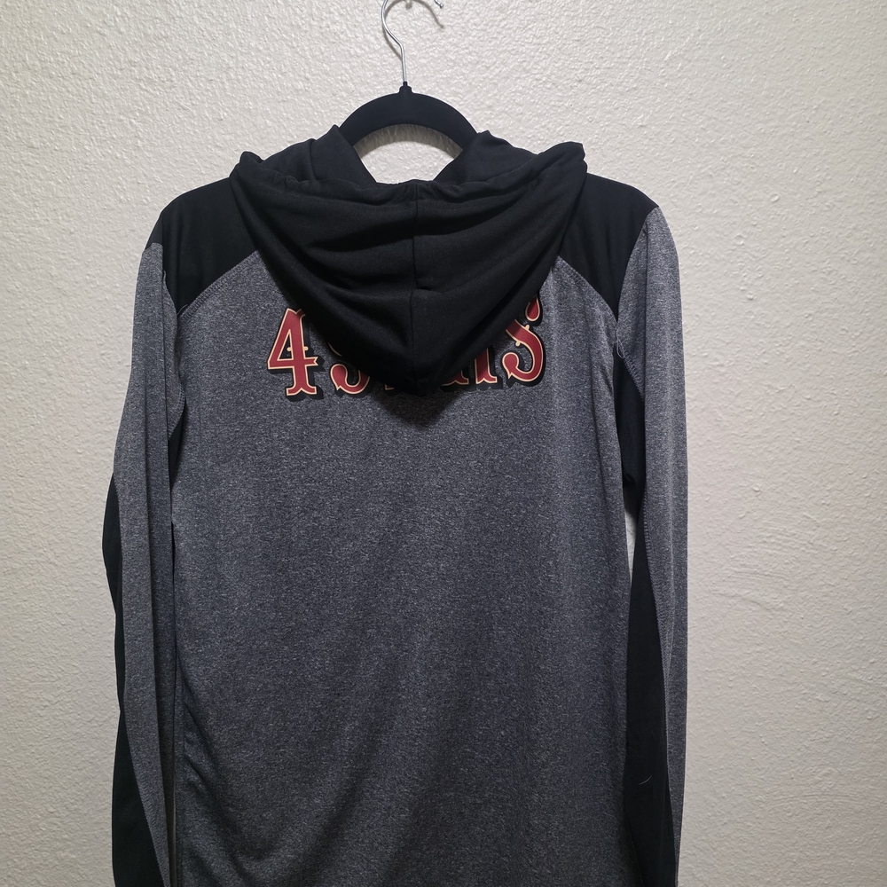NFL Black and Gray 49ers Team Hoodie - Picture 4 of 5